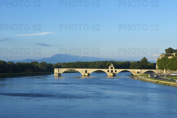 Pont Saint-Benezet bridge over the Rhone River