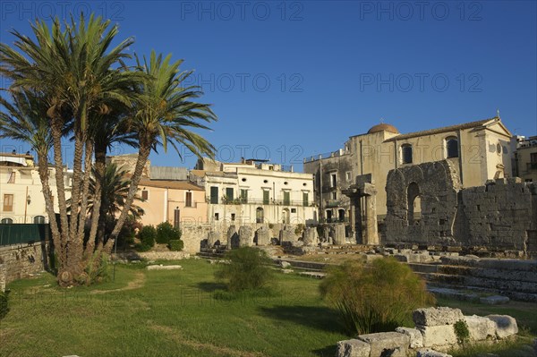 Temple of Apollo in the historic town centre