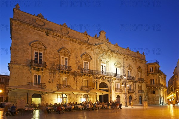 Stately houses in the historic town centre