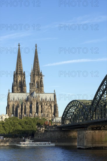 Cologne Cathedral and Hohenzollern Bridge