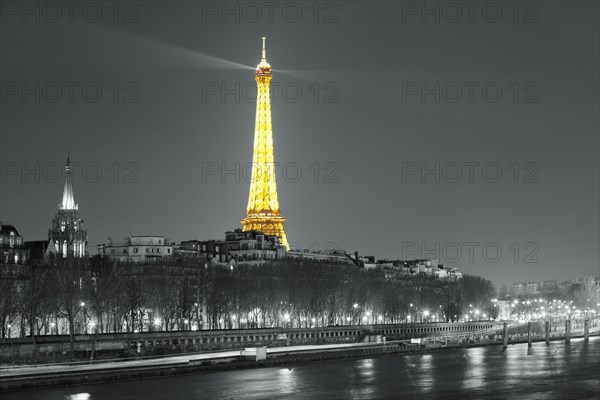 Seine River and the Eiffel Tower