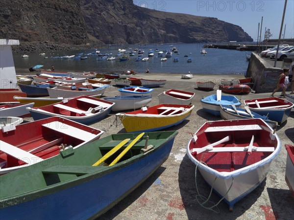 Fishing harbour in Vueltas