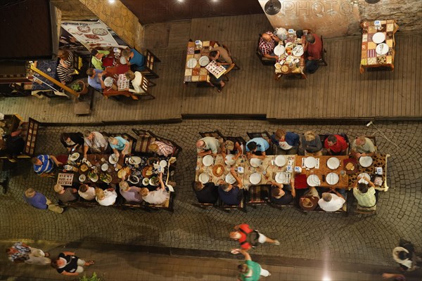 Street restaurants on Ibni Kemal Caddesi