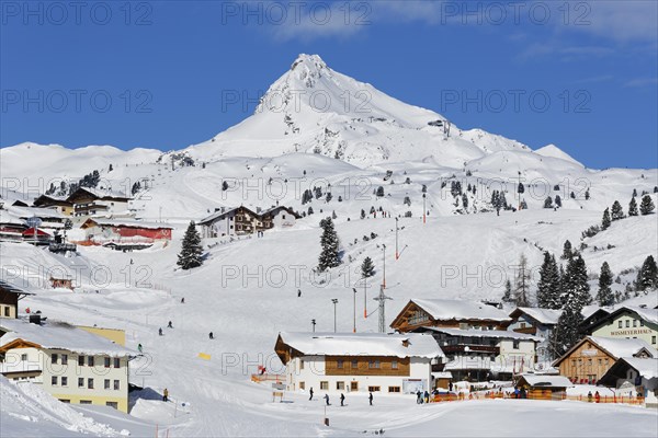 Obertauern with Mt Seekarspitz or Mt Seekarspitze