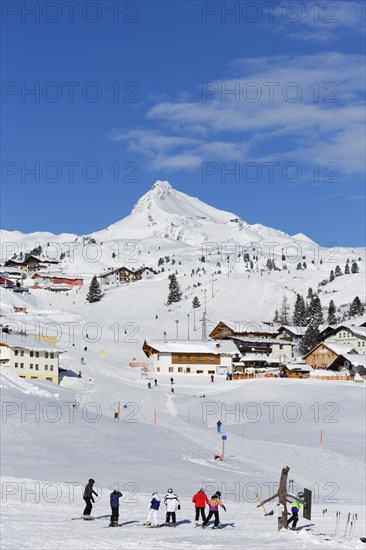 Obertauern with Mt Seekarspitz or Mt Seekarspitze