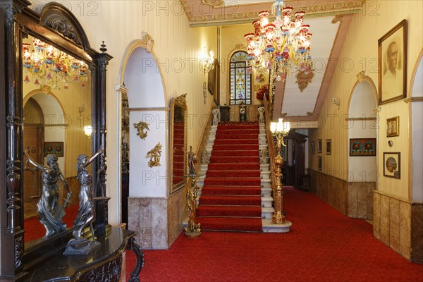 Staircase in the Buyuk Londra Oteli or Grand Hotel de Londres