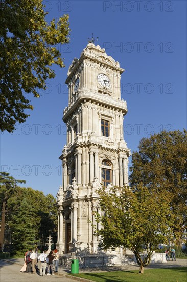 Baroque Clock Tower of Dolmabahce