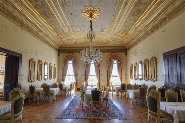 Upper floor of the Malta Pavilion or Malta Kiosk