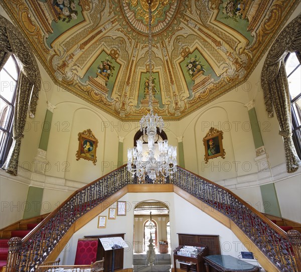 Main staircase of the Malta Pavilion or Malta Kiosk