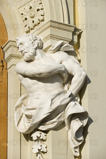 Sculpture on the facade