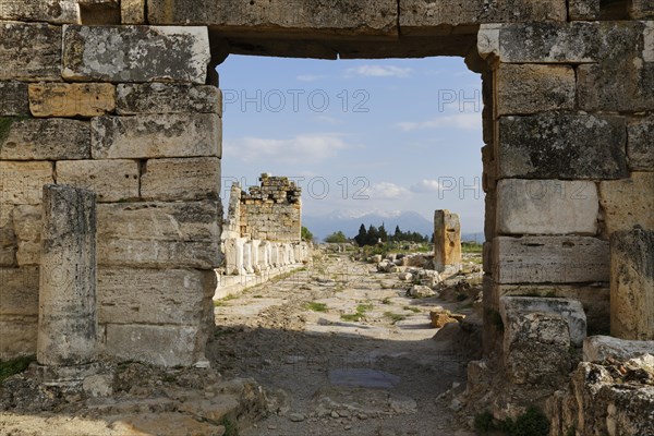 Byzantine Gate and arcades