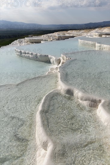 Travertine terraces of Pamukkale