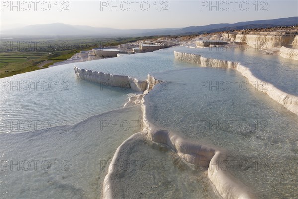 Travertine terraces of Pamukkale