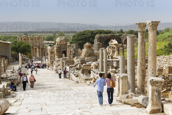 Library of Celsus and Curetes Street