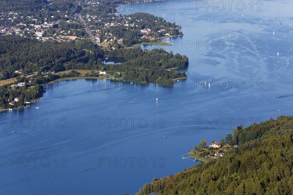 View from Pyramidenkogel Mountain