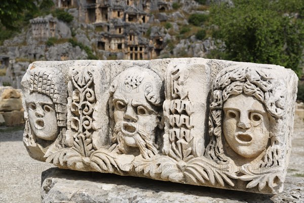 Stone relief