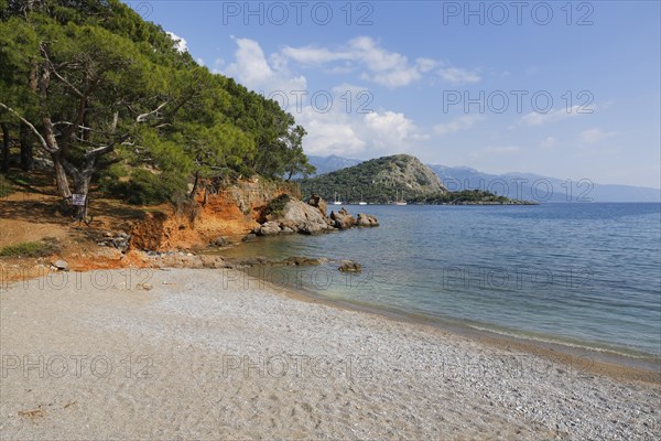 Gemiler Bay and Gemiler Island