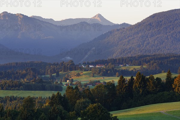 Landscape in the Alpine Foreland