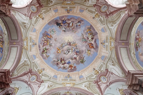 Ceiling fresco by Bartolomeo Altomonte