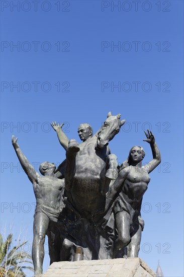 Ataturk Monument by Hueseyin Gezer