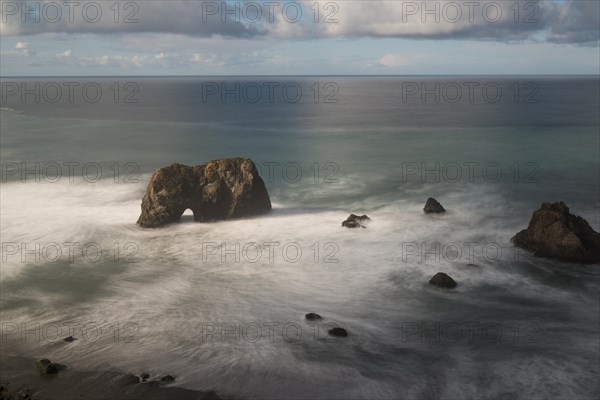 Stone arch along California Highway 1
