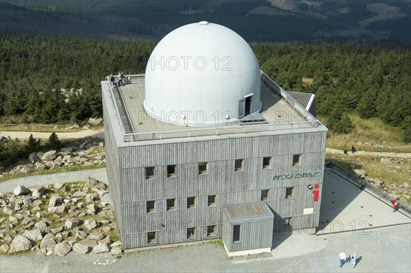 Bocken House information centre on the summit plateau of Mt Brocken