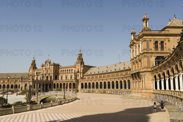 South wing of the Plaza de Espana