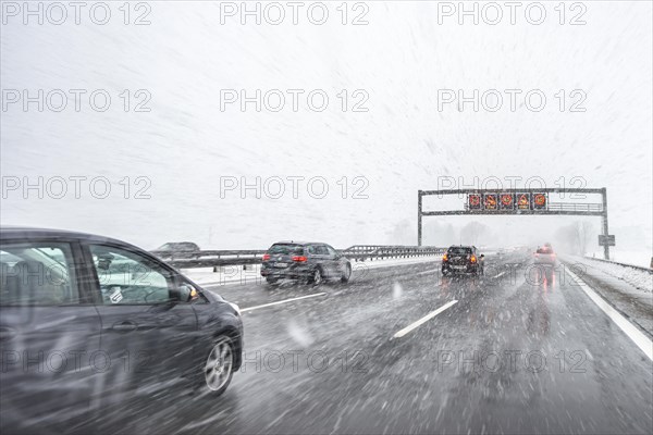 Danger of traffic jams and speed limits