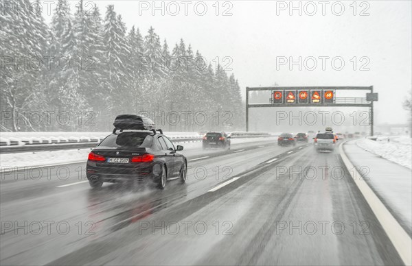 Danger of traffic jams and speed limits