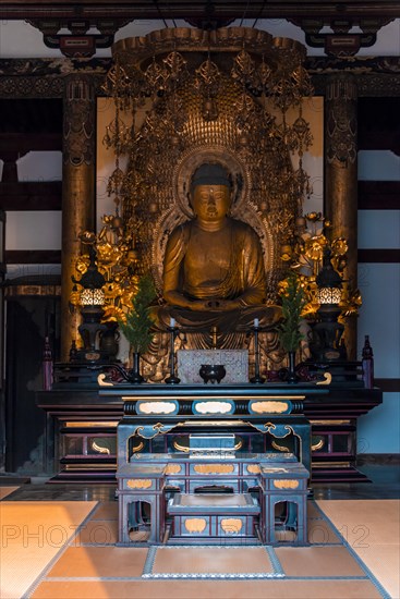 Buddha Statue in Konkai-Komyoji Temple