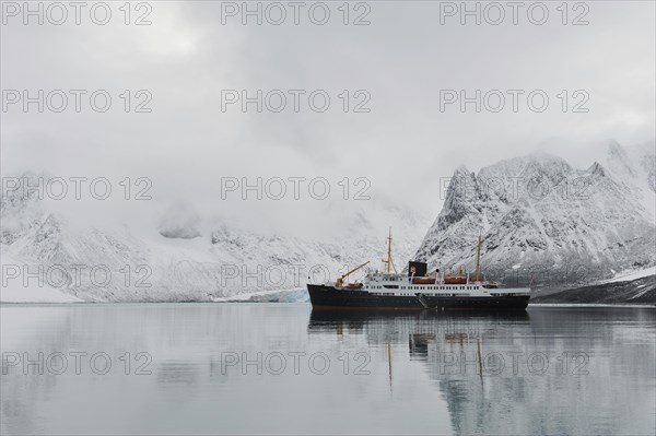 Passenger ship MS Nordstjernen in the Arctic Ocean