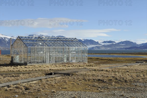 Measuring station of Ny Alesund