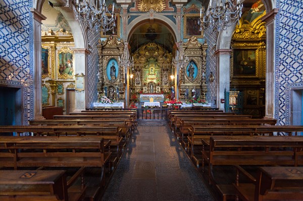 Church of San Pedro in the Convent of St. Clara in the historic town centre of Funchal