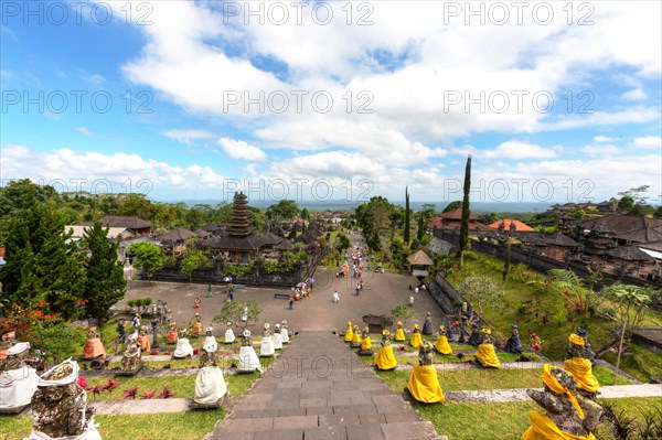 Large Balinese pagodas