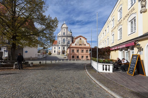 St. Anne's Basilica and the former Franciscan House