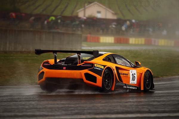 McLaren MP4 12C GT3 racing at the FIA GT