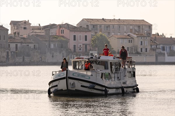 Houseboat on the Canal du Midi