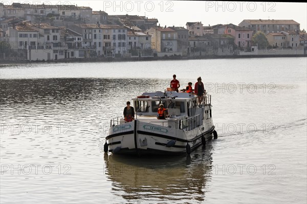 Houseboat on the Canal du Midi