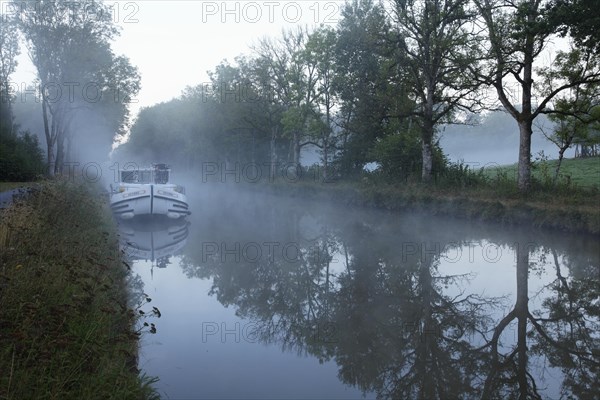 Houseboat on the Canal des Vosges