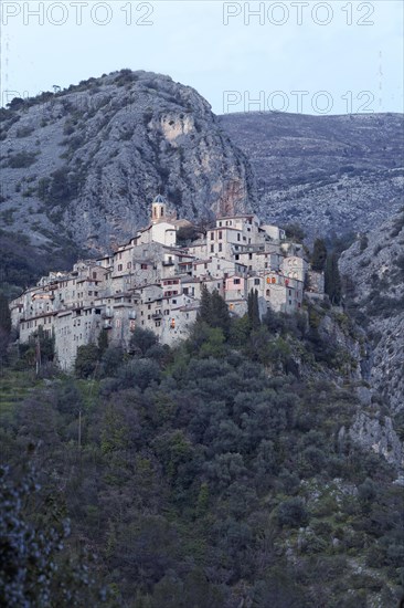 Mountain village of Peillon