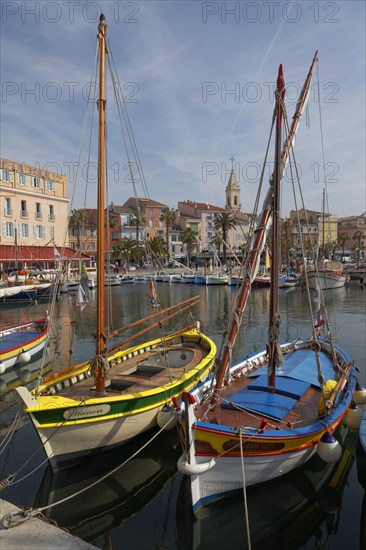 Traditional wooden fishing boats