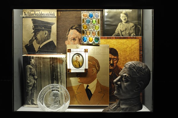Objects with portraits of Adolf Hiltler