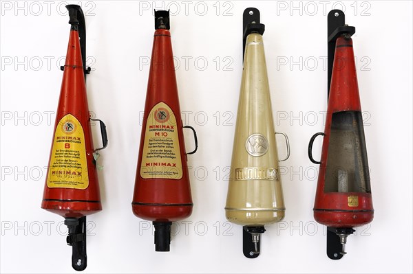 Fire extinguishers of the 20th century