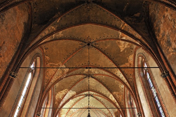 Vaulted ceiling of the Malchow Abbey church