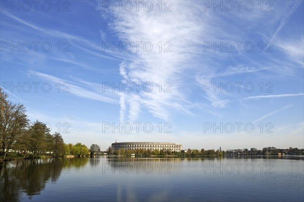 Complete view of the former unfinished Congress Hall of the NSDAP 1933-1945