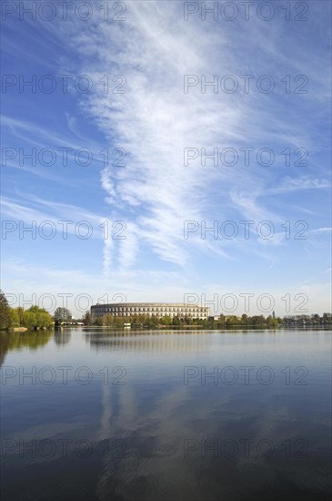 Complete view of the former unfinished Congress Hall of the NSDAP 1933-1945