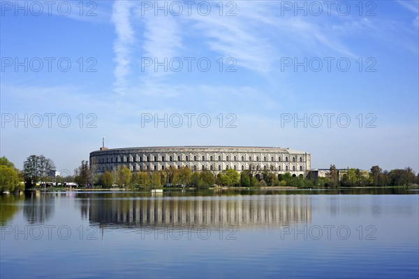 Complete view of the former unfinished Congress Hall of the NSDAP 1933-1945