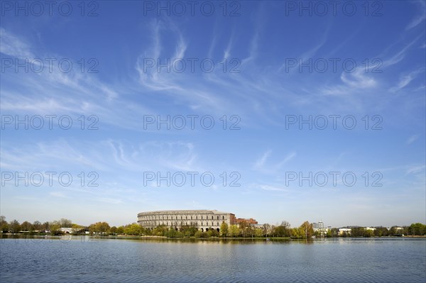 Complete view of the former unfinished Congress Hall of the NSDAP 1933-1945