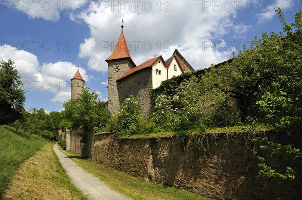 City wall and lower part of the Epiphany Tower