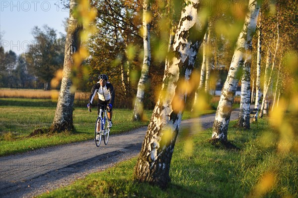 Racing cyclist